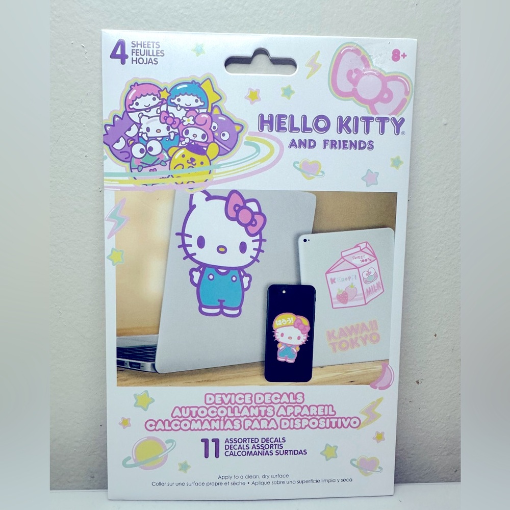 Hello Kitty and Friends Device Decal Stickers